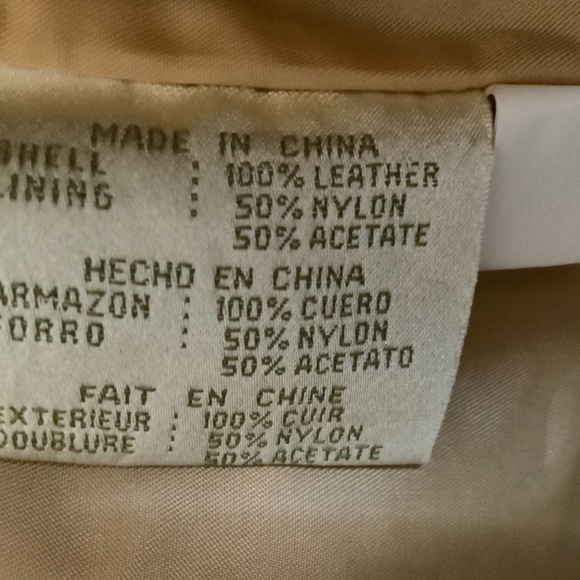 Vintage 100% leather/suede coat fully lined Mint condition - Picture 3 of 4